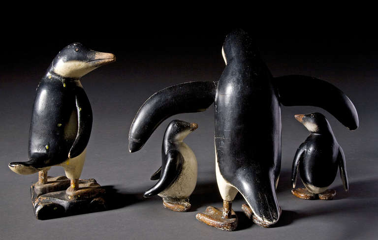 Primitive Family of Penguins For Sale
