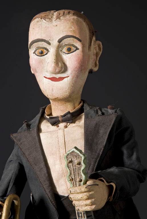 Polychromed Puppet Musician with Xylophone