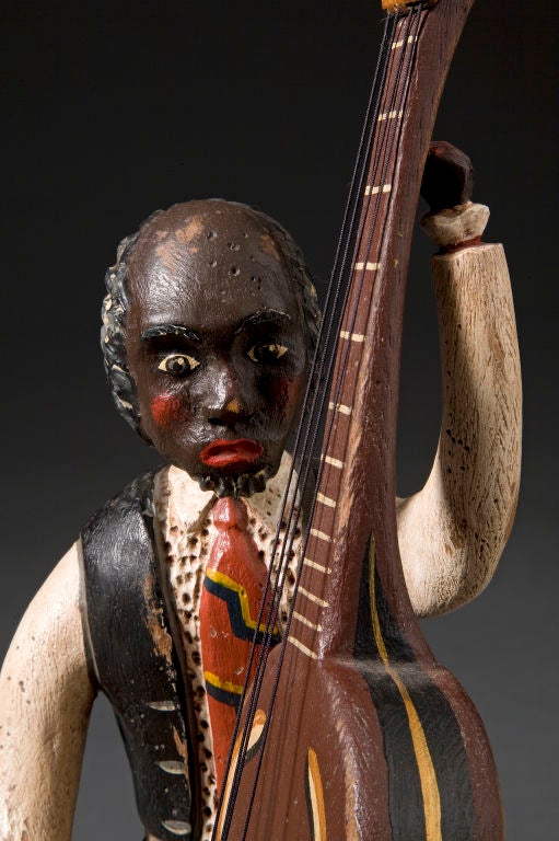 Polychromed William Jaquet, Musicians For Sale