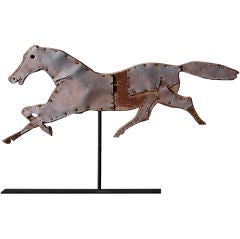 Vintage Galloping Horse Weathervane
