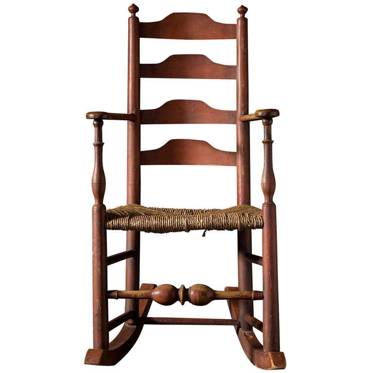 18th Century Delaware Valley Rocker at 1stdibs