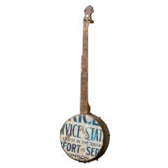 Folk Art Banjo