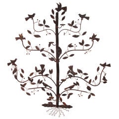 Elegant Bird Tree Candelabra