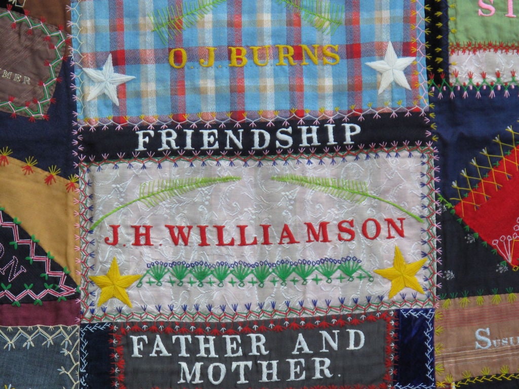 Friendship Crazy Quilt