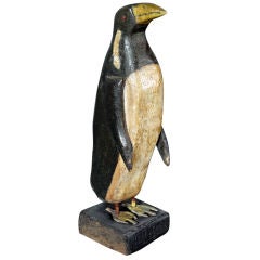 Wooden Penguin