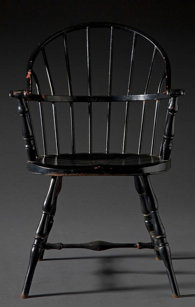 Set of Iron Sack Back Windsors