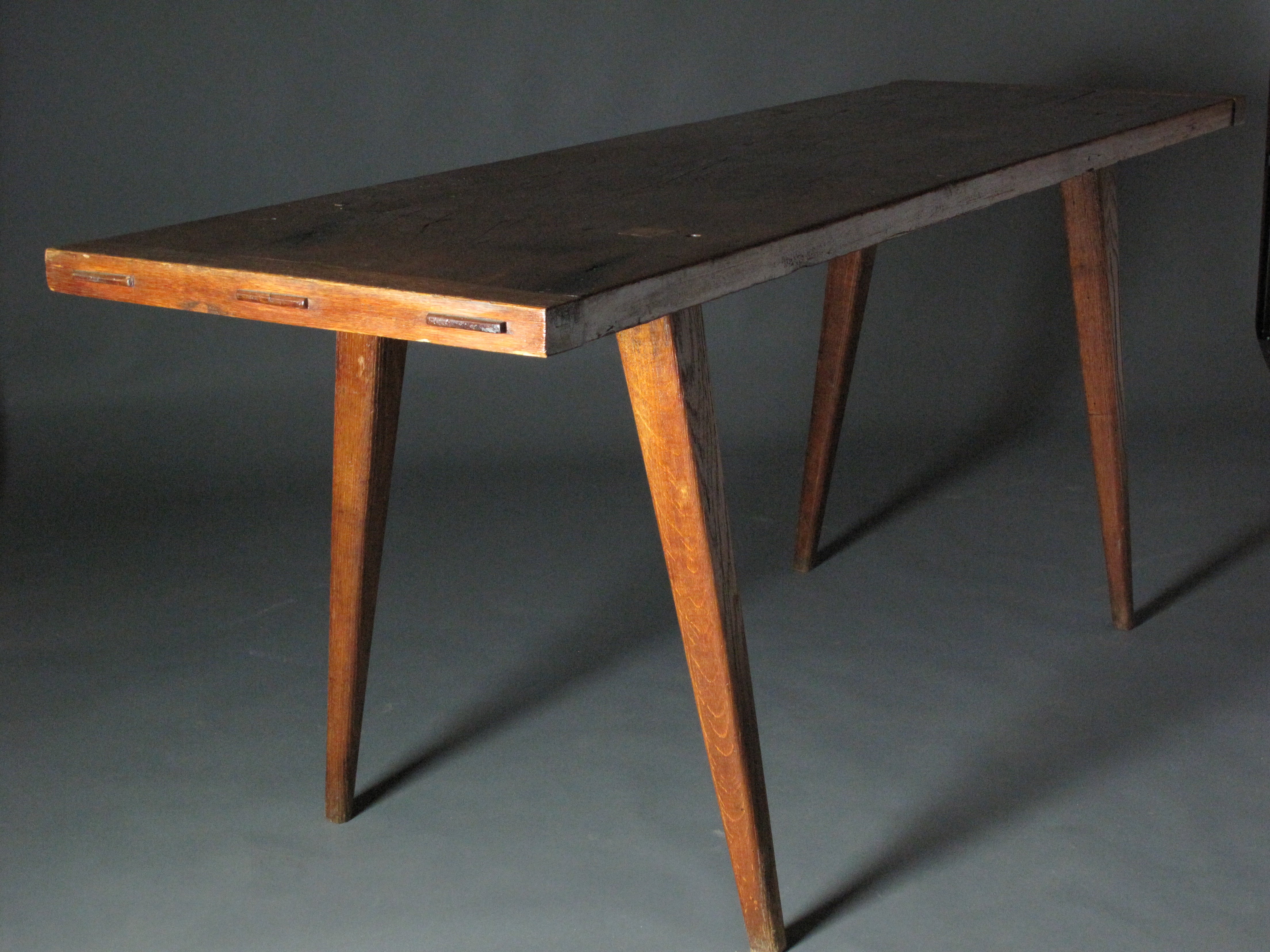 19th Century One Plank Slab Table