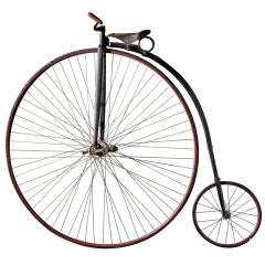 Antique American High Wheeler Bicycle