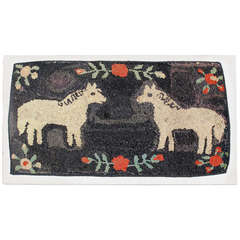 Pictorial Horses Rug