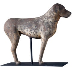 Cast Iron Standing Dog