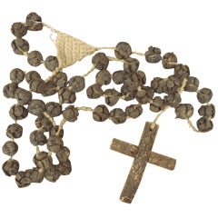 Antique Folk Art  Rosary