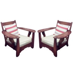Vintage Pair, Cushman Colinial "old bennington" Chairs