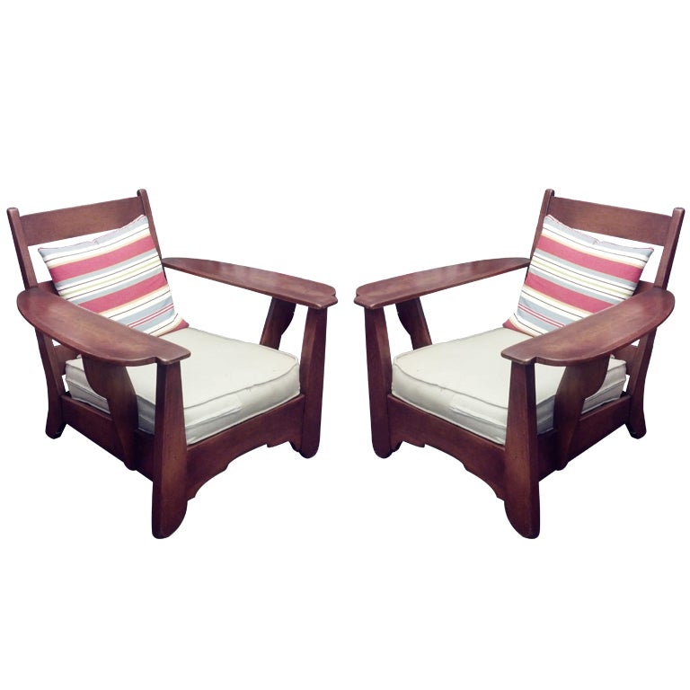 Pair, Cushman Colinial "old bennington" Chairs For Sale