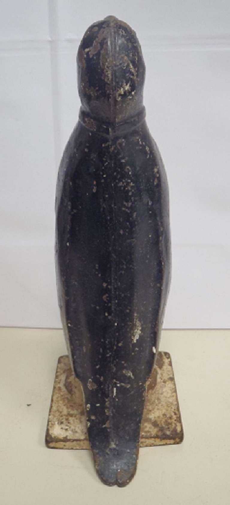 American Cast Iron Penguin Door Stop