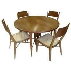 Dining Table and Chairs by Paul McCobb(American 1917-1969)