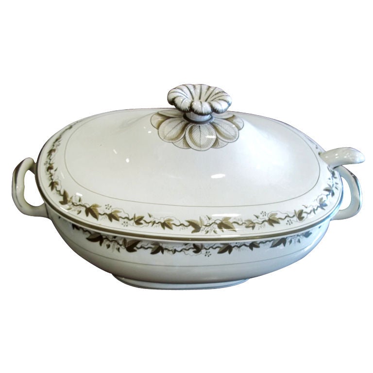Wedgwood Soup Tureen with Ladle at 1stDibs