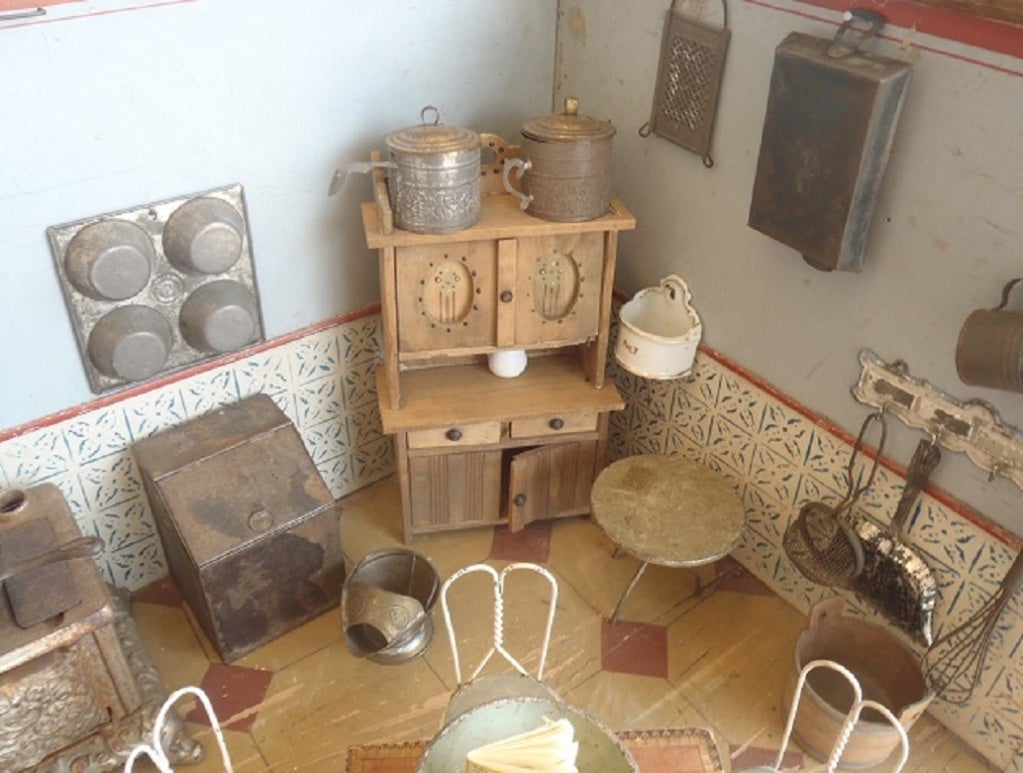 diorama kitchen layout