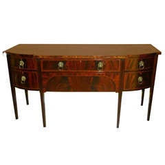 19th c. Hepplewhite Mahogany Sideboard