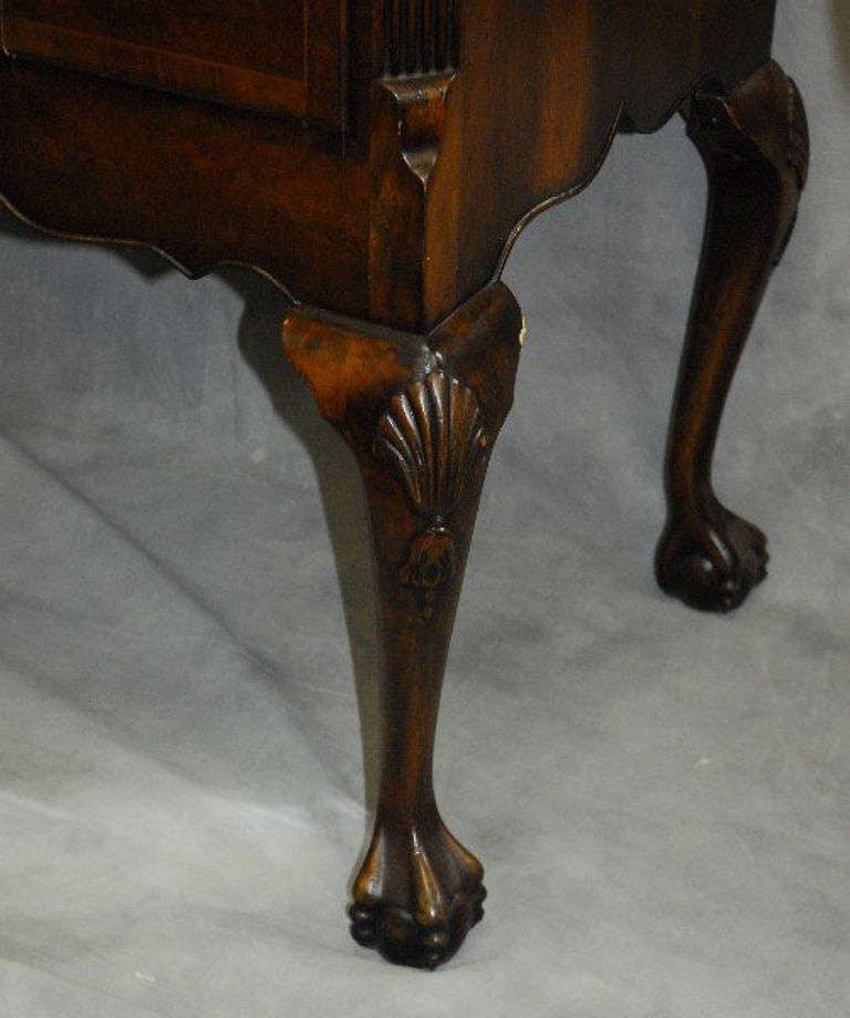 19th Century Chippendale Walnut Double Bonnet-Top, Two-Part Highboy 2