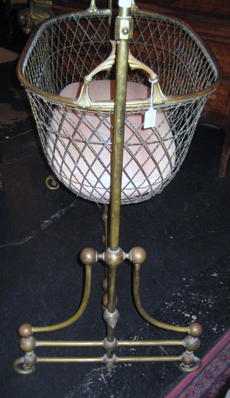 brass cradle