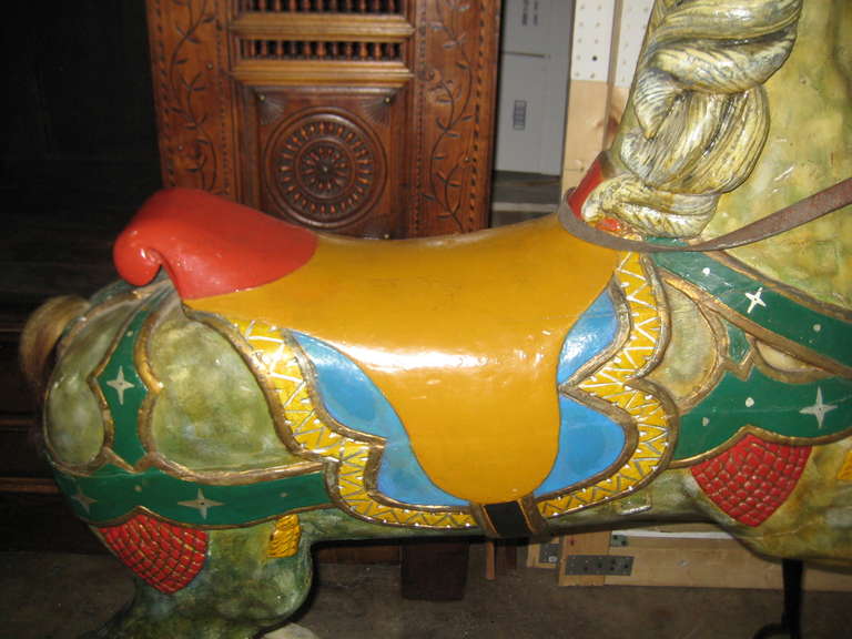 20th Century Antique Carousel Horse