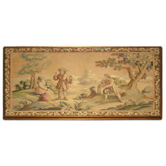 French Aubusson Tapestry Panel