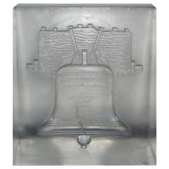 Vintage Baccarat Crystal Bicentennial Liberty Bell Sculpture, Limited Edition of 50