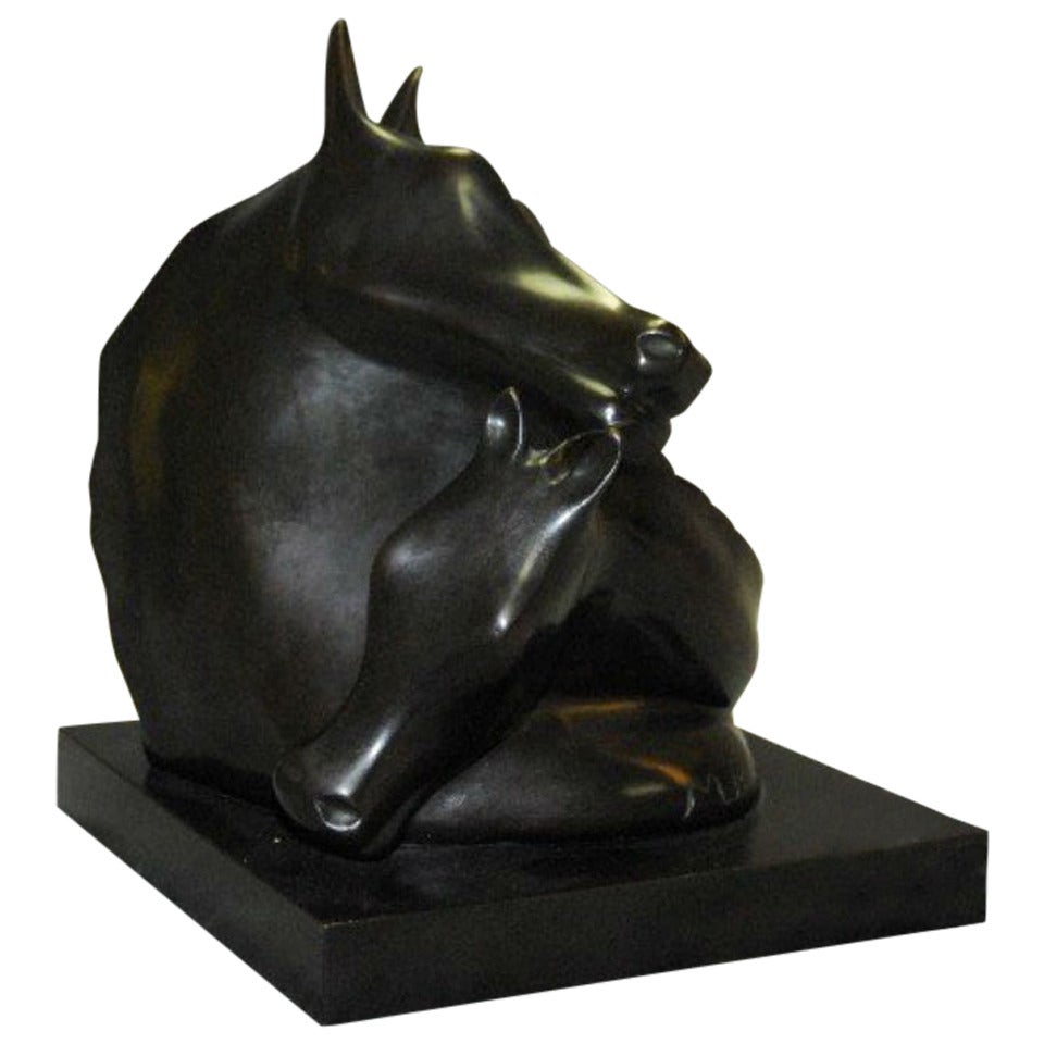 Maria Uribe de Piedrahita, Bronze Sculpture "Los Caballos"
