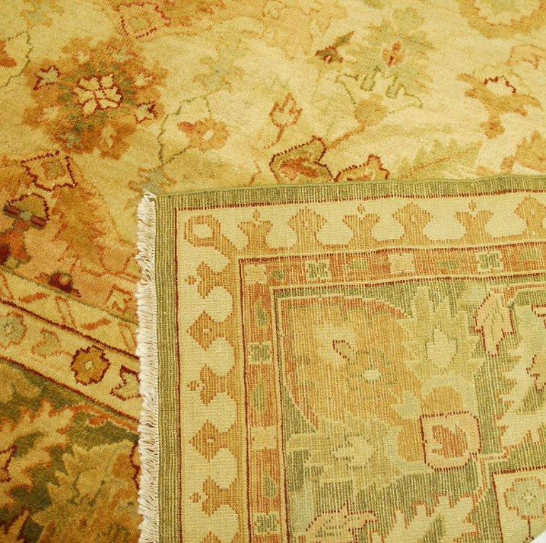 20th Century Oushak Room Size Carpet