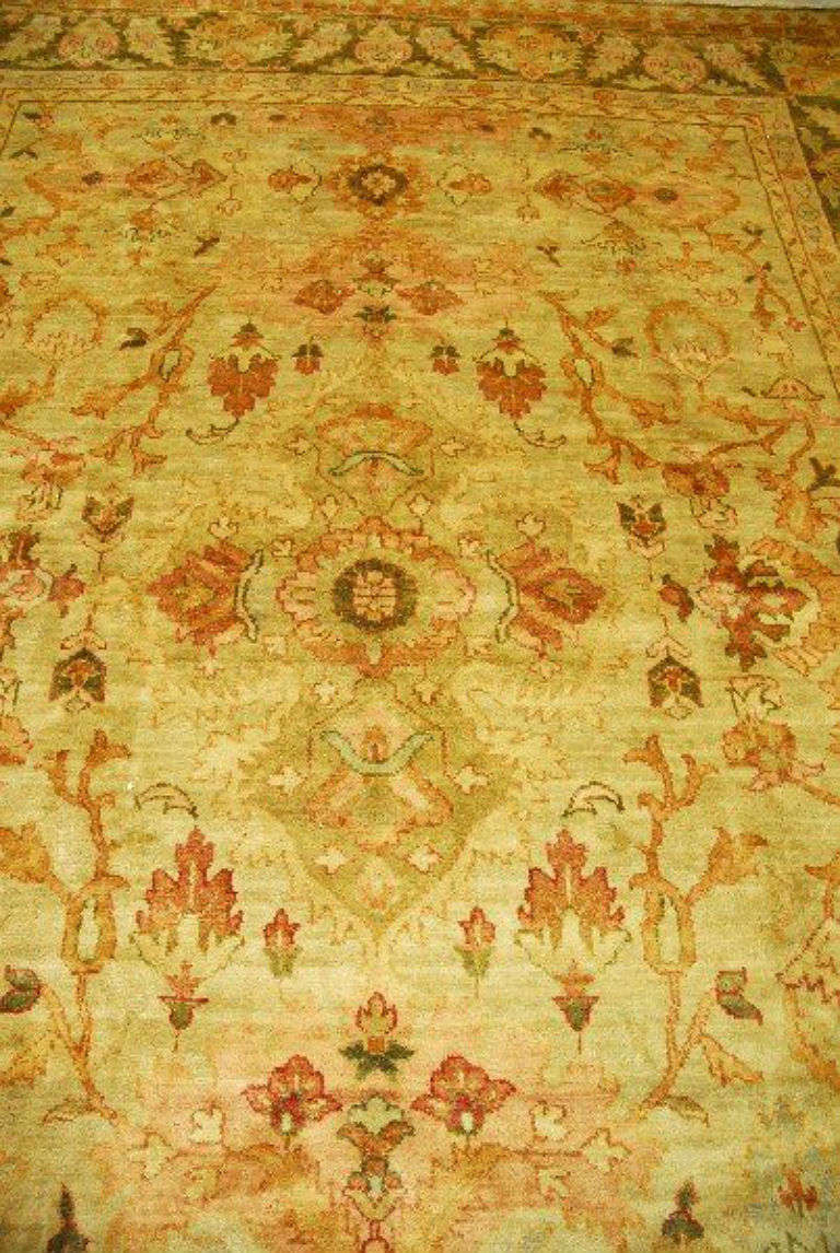 Turkish Oushak Room Size Carpet