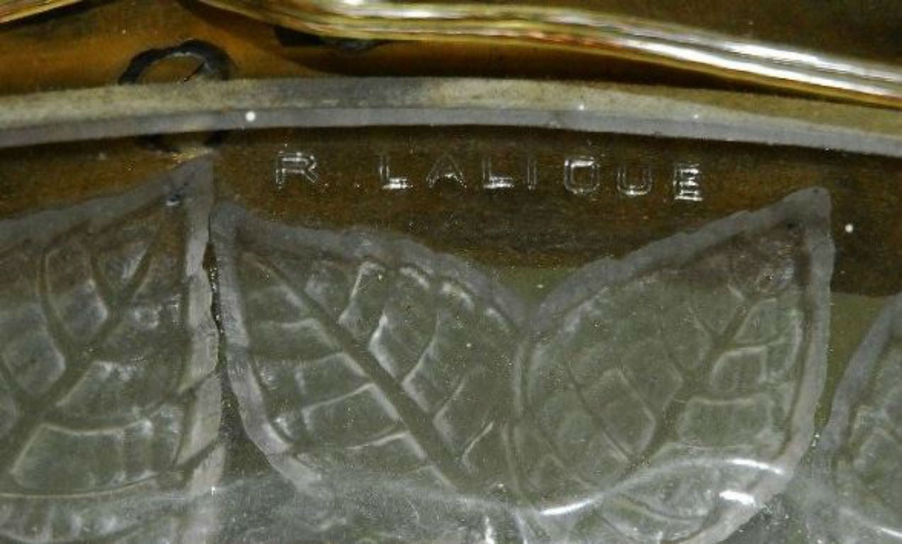 French Art Deco R. Lalique 