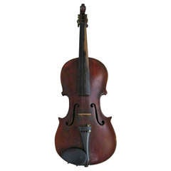 Antique Figured Maple Violin Unlabeled