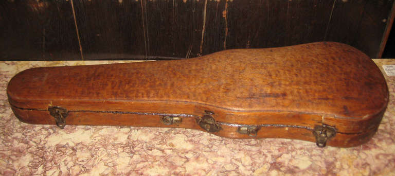 Antique Figured Maple Violin labeled Joseph Guarnerius 2