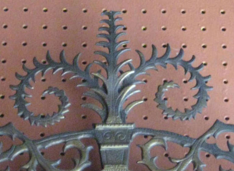 Oscar Bach Bronze Mirror, circa 1925