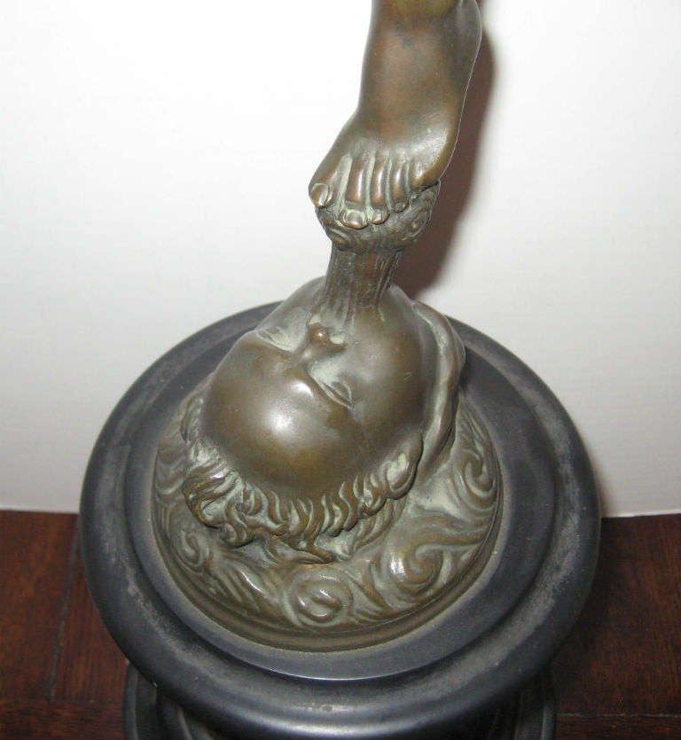 Bronze After Giambologna, Italian 1529-1608, Mercury, 19th c.(K253)
