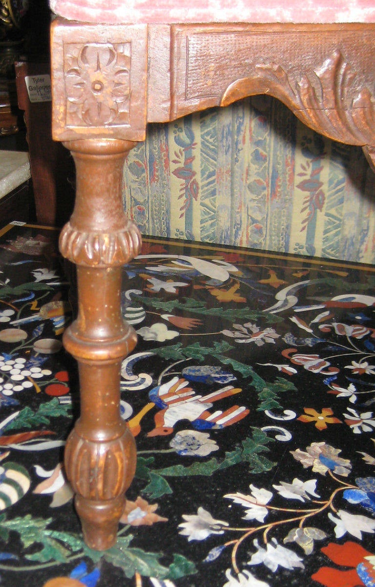 19th Century Pair of Italian Carved Walnut, Renaissance Chairs 5