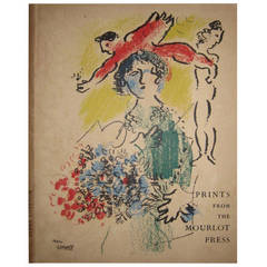 Original Marc Chagall Color Lithograph, 1964