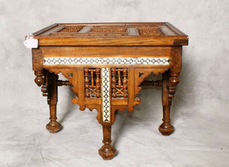 Moroccan Inlaid Table