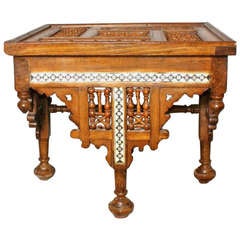 Moroccan Inlaid Table