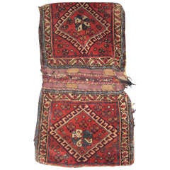 Antique Persian Shiraz Saddle Bags