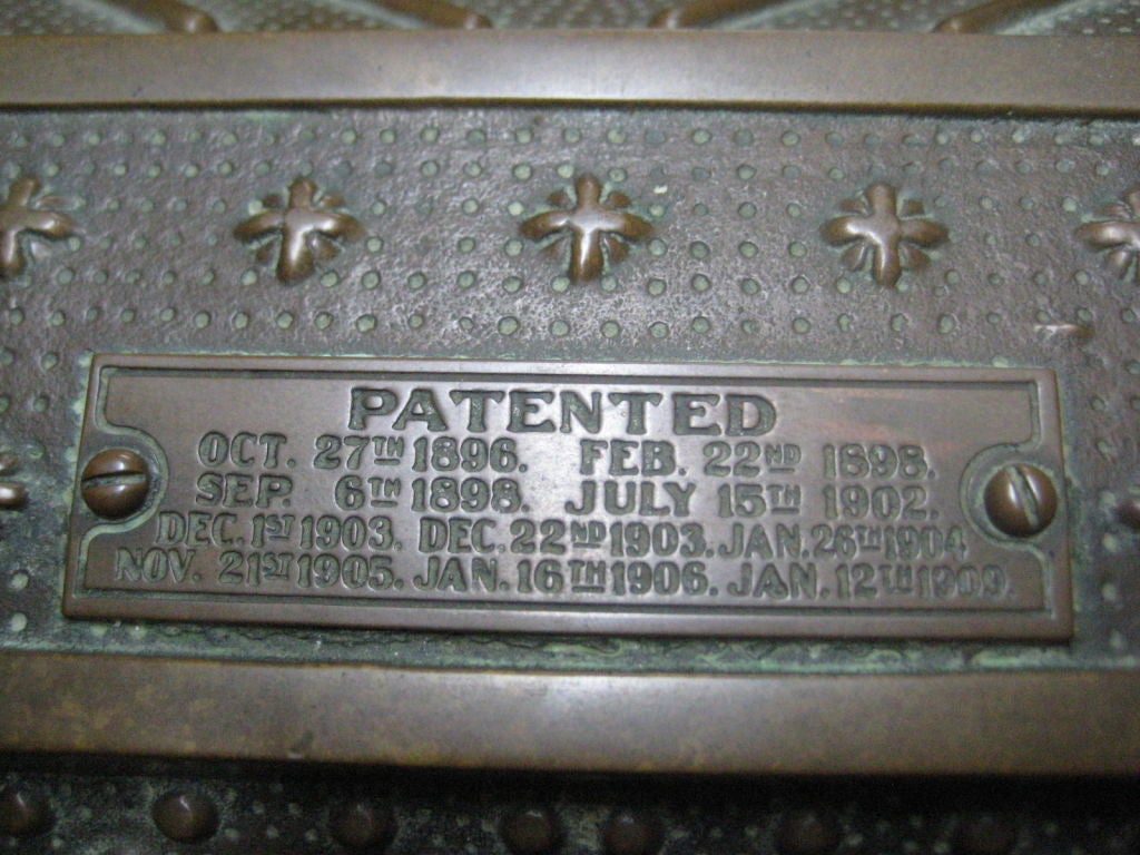 20th Century Antique Brass Cash Register by American Cash Register Company