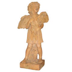 Emile Laporte ‘Attributed’ Terracotta Sculpture, L'Enfant Terrible