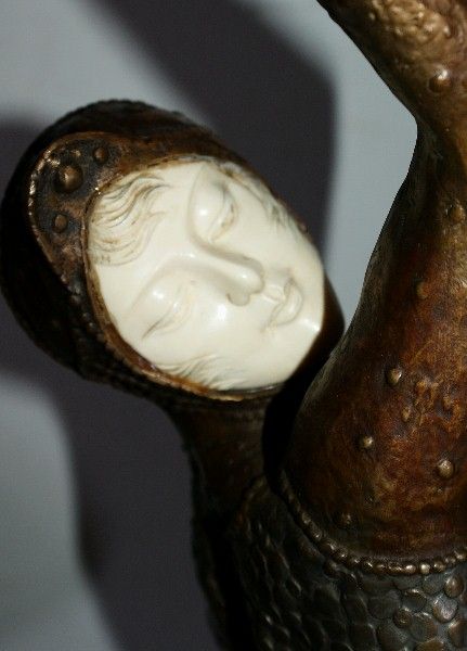Bronze Figure , Demetre H. Chiparus, Romanian/French 1886-1947 In Good Condition In Miami, FL