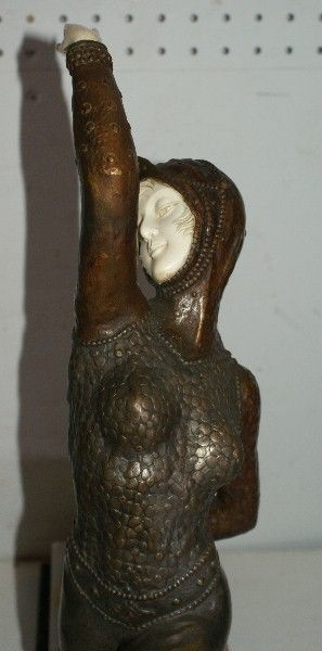 20th Century Bronze Figure , Demetre H. Chiparus, Romanian/French 1886-1947