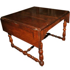 Antique LXIII Style Table with Drop Sides