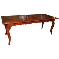  French Period LXV Cherry Farm Table