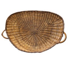 19th C. French Basket for Grain