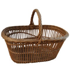 Turn of the 19th/20th French Basket for Strawberries
