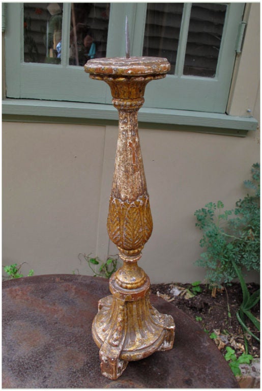 18th C. Italian Candlestick