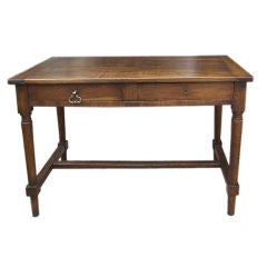 19th C. French Oak Directoire Style Table